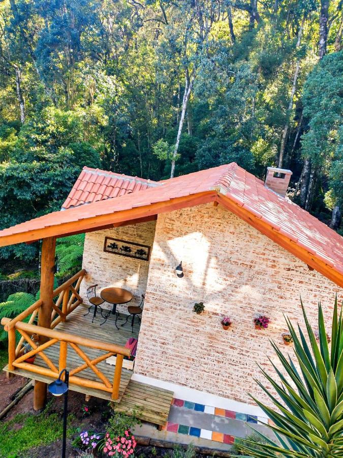 Nas Nuvens Hospedaria Monte Verde Kültér fotó