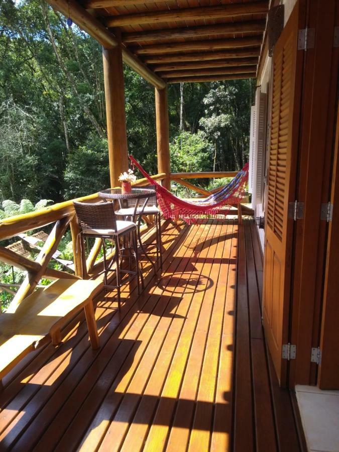 Nas Nuvens Hospedaria Monte Verde Kültér fotó